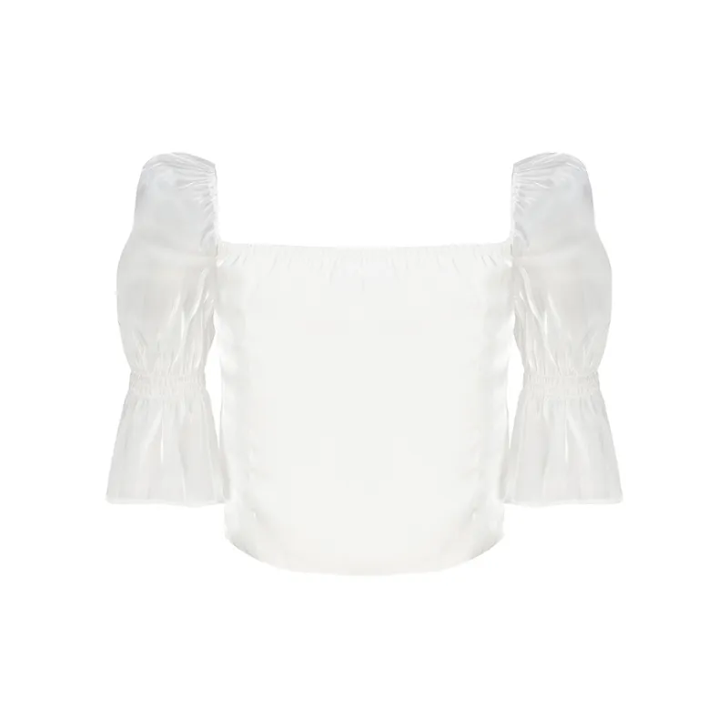 GIMING Shirts Women's White-1