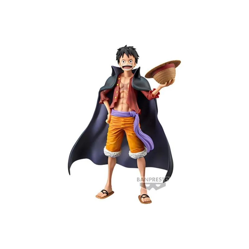 BANPRESTO Monkey D. Luffy Grandista Nero Glass Factory Bonus Gifts 27cm-5