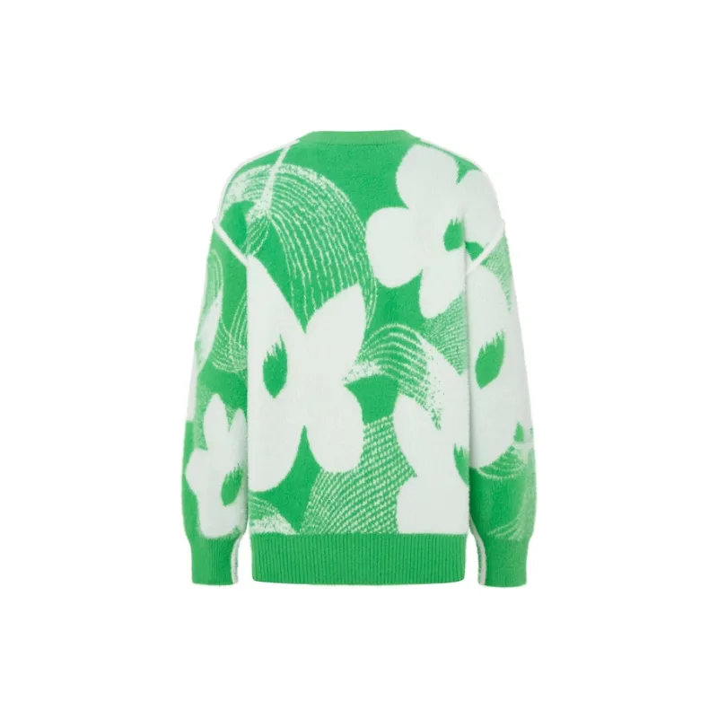 MO&CO Sweaters Women's Neon Green-1