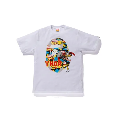 Marvel X A BATHING APE BAPE × Marvel T-Shirts Unisex