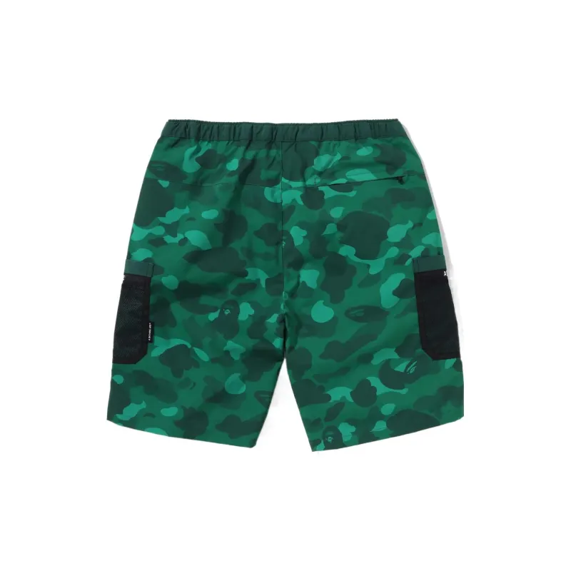 A BATHING APE Color Camo Mesh Pocket Shorts SS22-1