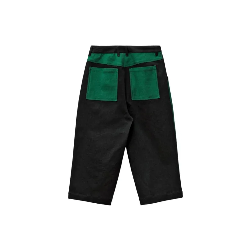 FRIED RICE Casual Pants Unisex Green-1