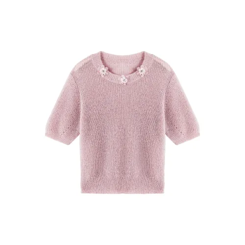 XIANGYING Sweaters Women's Pink