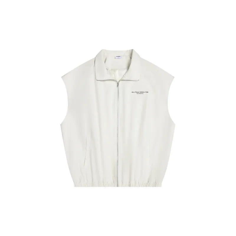 Atry Alphabet Slogan Series Vests Unisex-1