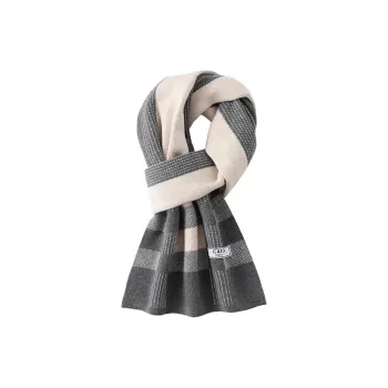 CARTELO Wool Knit Scarves Unisex