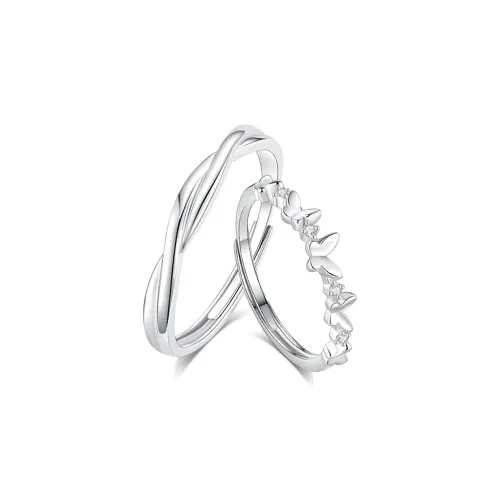 MISS TOOYA S999 Fine Silver Rings Unisex