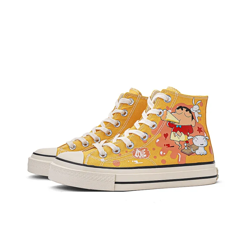 Crayon Shinchan High Top Canvas Shoes Unisex-15