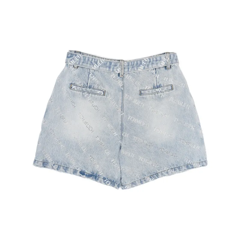 TCH Denim Shorts Women's Denim Blue-1