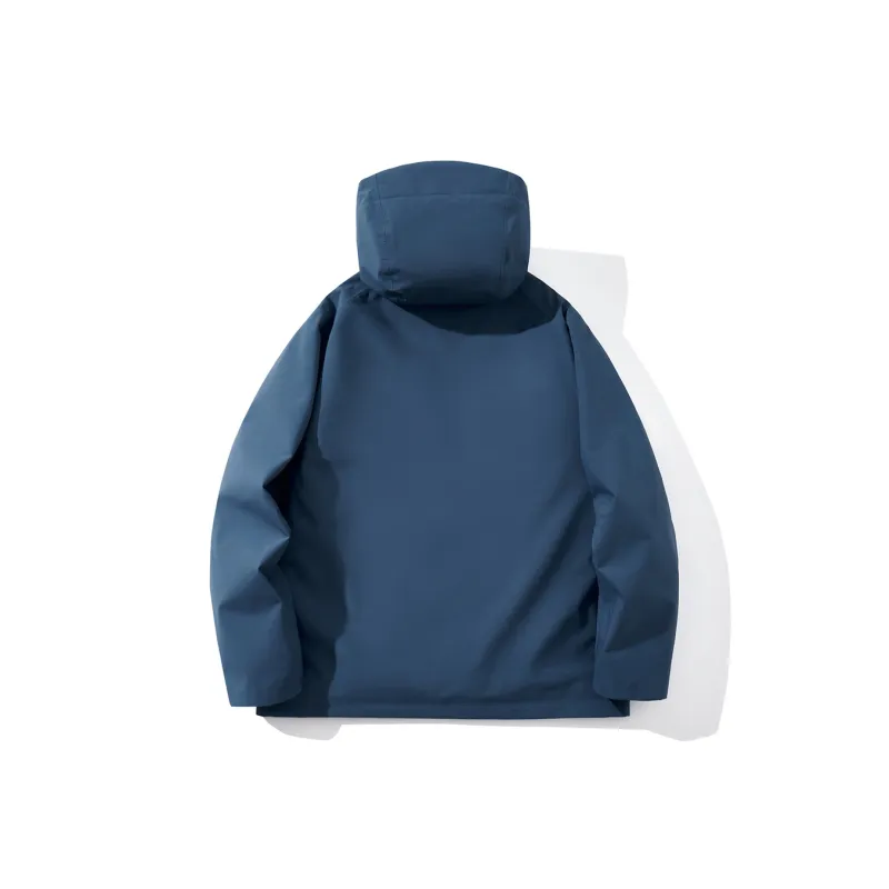 JEEP SPIRIT Waterproof And Windproof To Keep Warm Windbreaker Jacket Unisex-6