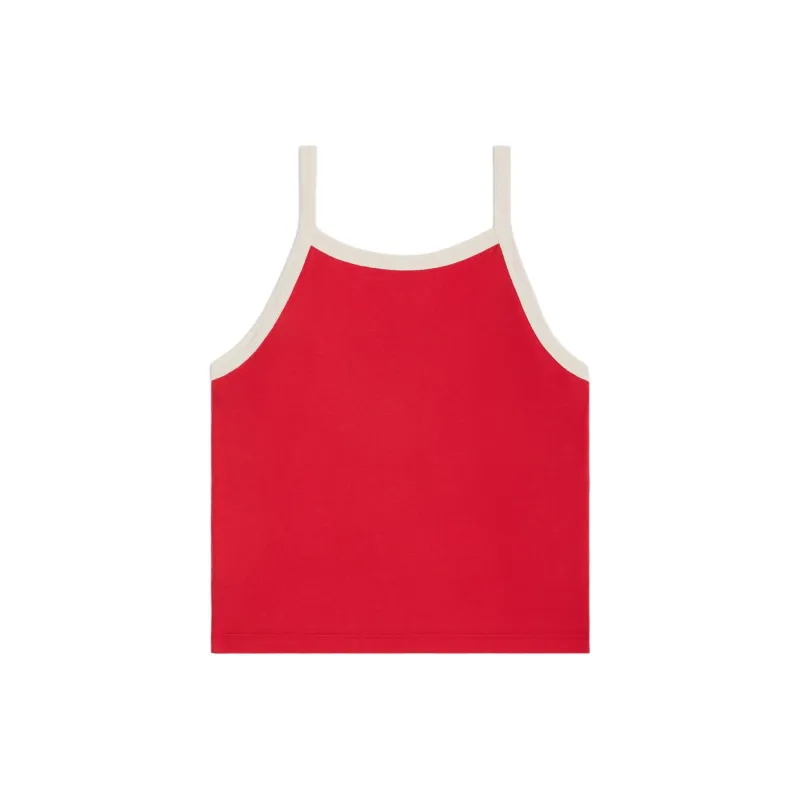 CELINE Paris Tank Top In Cotton Jersey-1