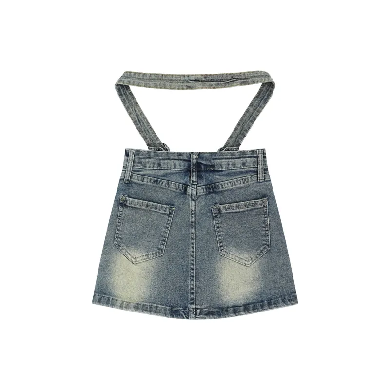 Garbege Denim Short Skirts Women's-1