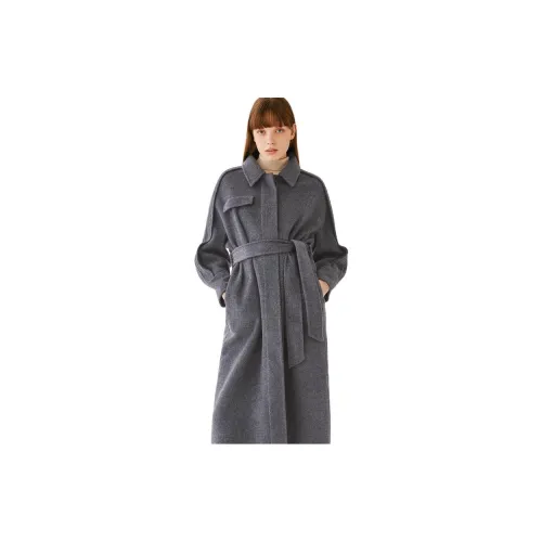 XII BASKET Coats Women's Gray