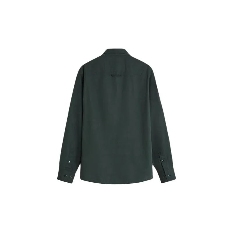 ZARA Shirts Men Dark Green-1