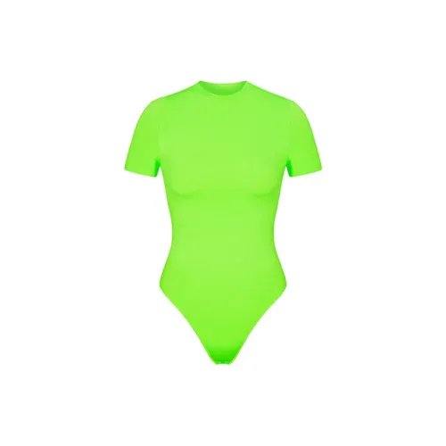 Skims Bodysuits Women's Neon Green