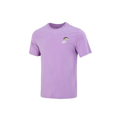 Nike T-Shirts Men Purple