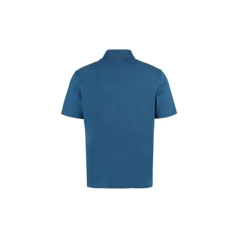 Zzegna Polo Shirts Men Dark Blue-1