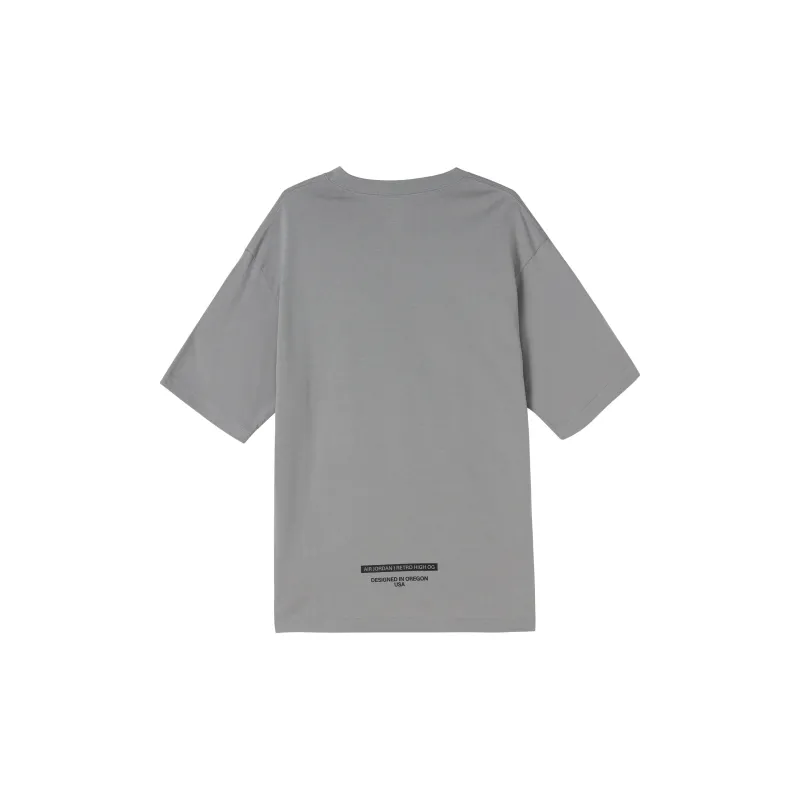 Jordan T Shirts Men Gray-1