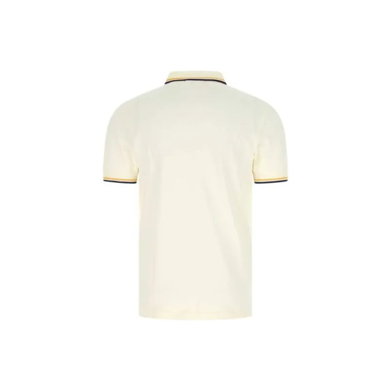 FRED PERRY Polo Shirts Men Ecru-1
