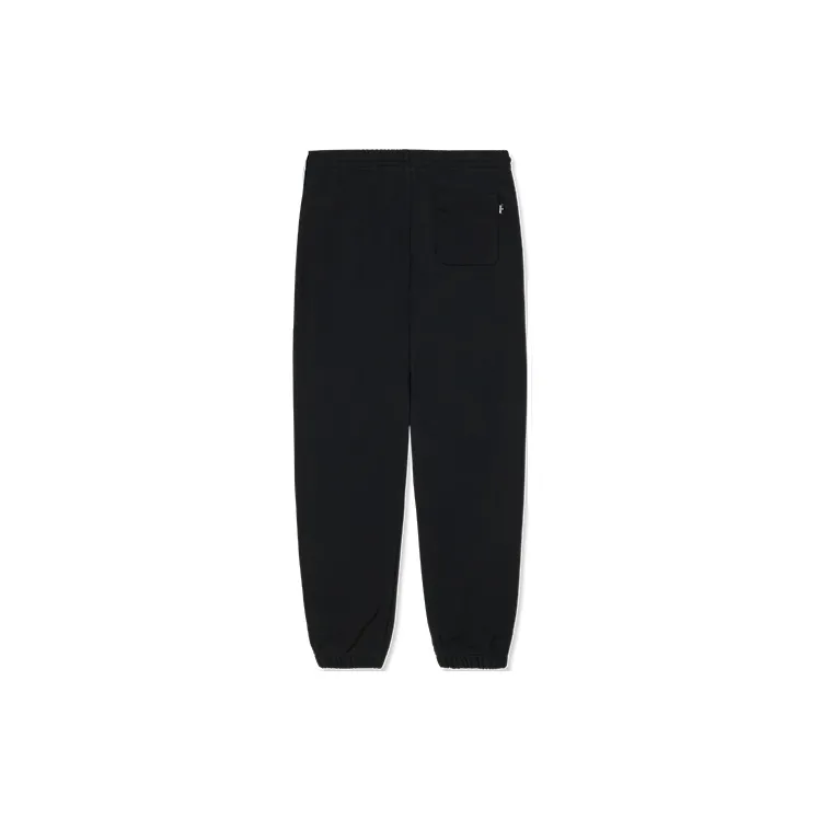 Nerdy Knitted Sweatpants Unisex Black-1
