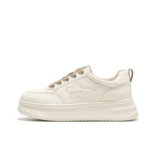 Spider King Low Top Skateboard Shoes Women's Apricot