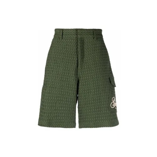 GCDS Casual Shorts Men Green