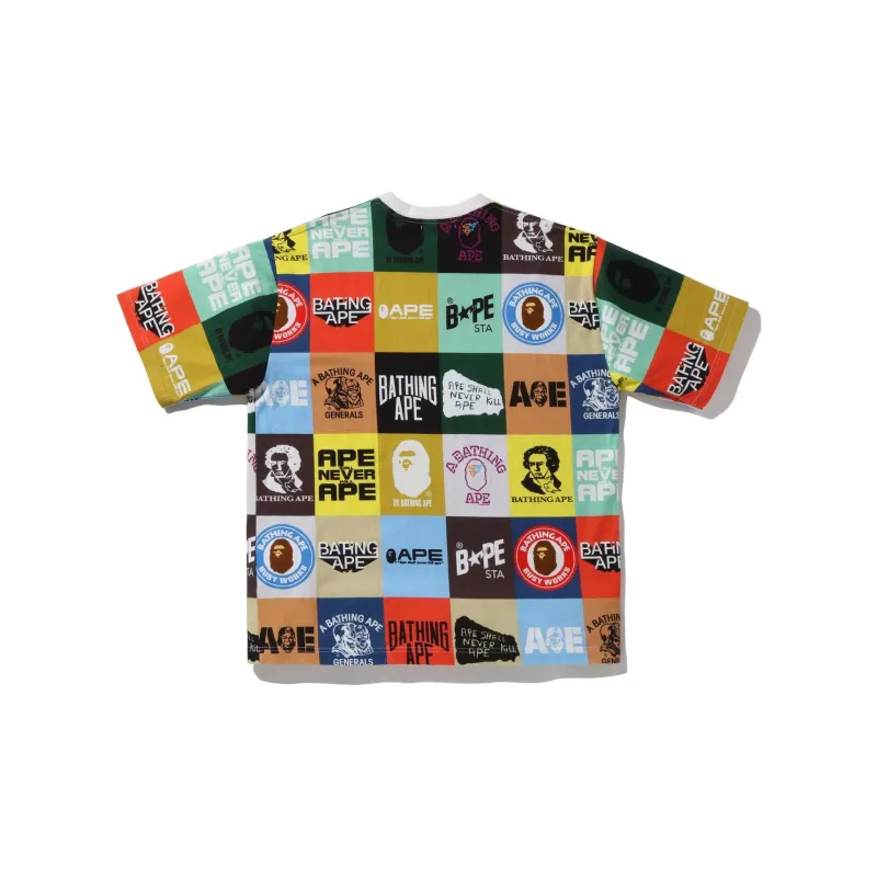 Bape Classic Logo Relaxed Fit Tee-1