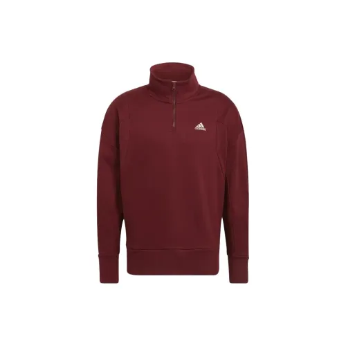 Adidas Sweatshirts Men Burgundy