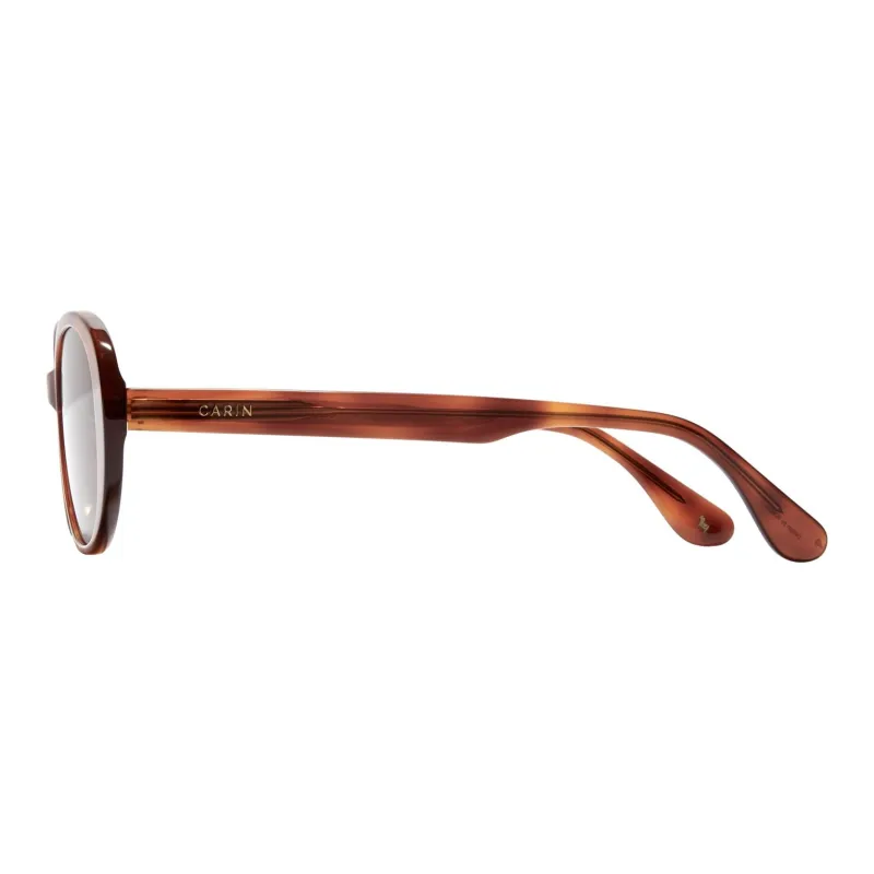 CARIN Plate Frame Oval Sunglasses Unisex-8