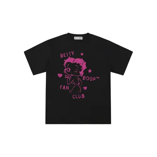 BETTY BOOP T-Shirts Women's Black