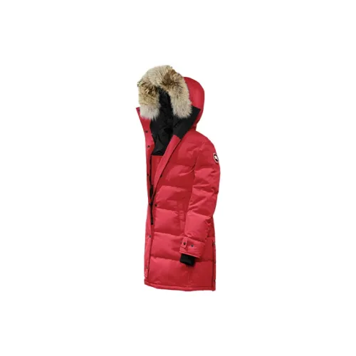 Canada Goose Shelburne Series Down Jackets Women's Red