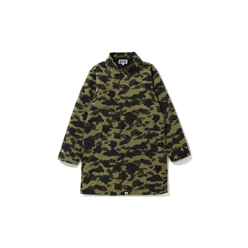 Bape Gore Tex 1st Camo Long Hoodie Jacket Jacket-1