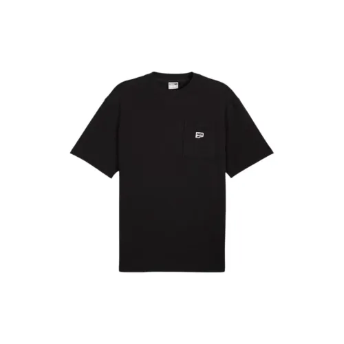 PUMA Relaxed T-Shirts Unisex Black