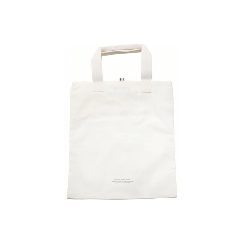 Adidas Originals Cotton Fabric Handbag Tote Bag Shopping Bag Shoulder Bag Regular Unisex White-1