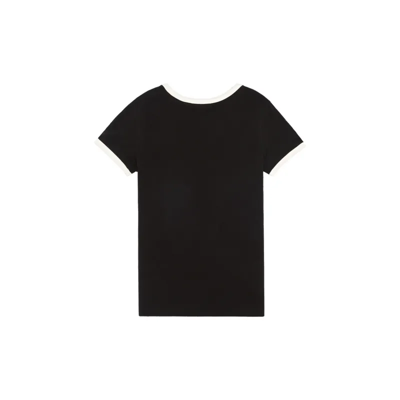 LI NING 1990 T Shirts Women's Black-1