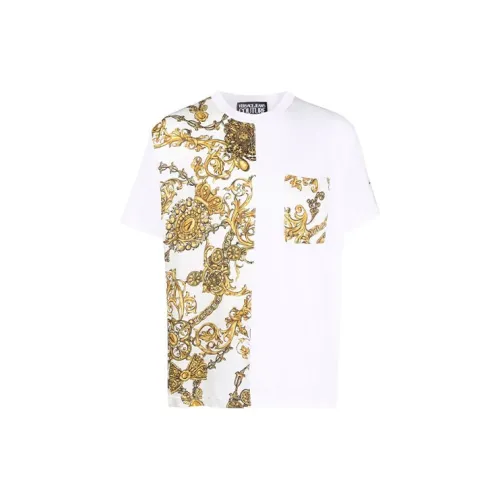 VERSACE JEANS COUTURE T-Shirts Men White