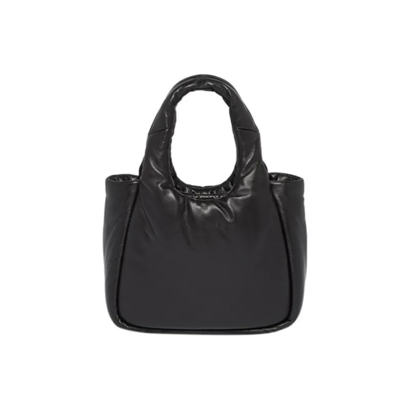 PRADA Small Padded Soft Nappa Leather Bag Black-2