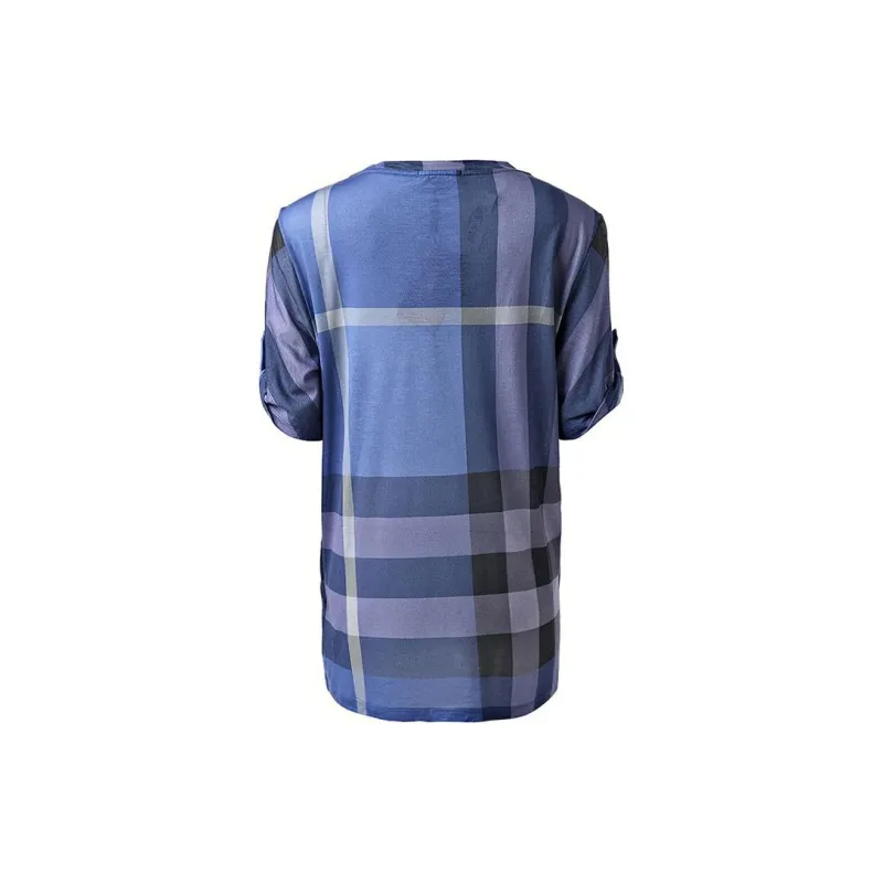 Burberry T Shirts Women's Blue-1