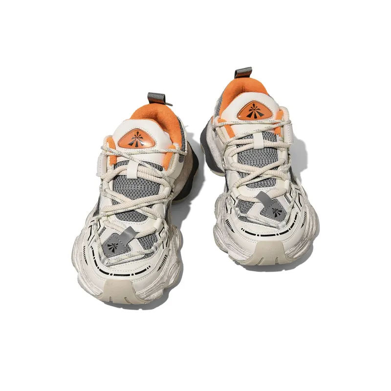 Masongarments Wear-Resistant Breathable Lightweight Height Increasing Low-Top Chunky Sneakers Unisex-4