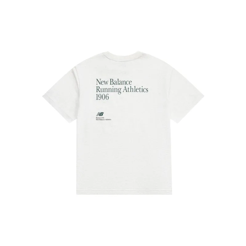 New Balance SS23 T Shirt Men's Light Gray-1