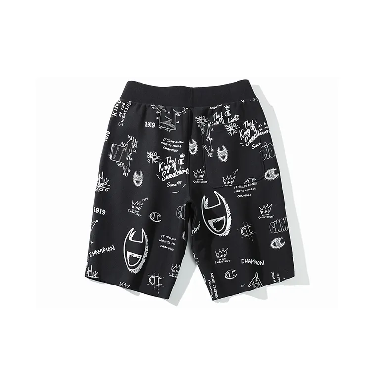Champion Loose Fit Shorts US Version Men's Black-1