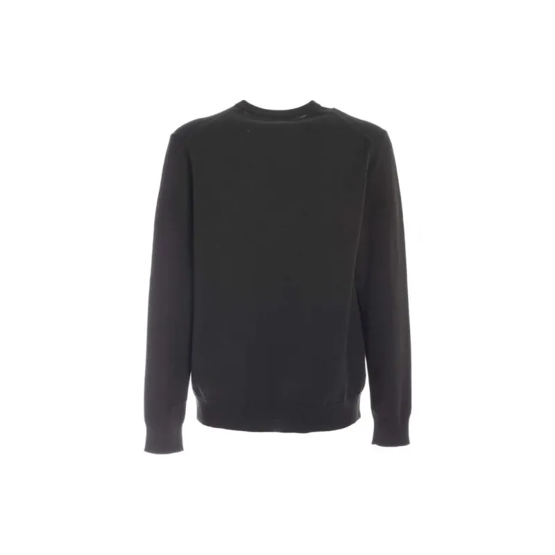 FRED PERRY Logo embroidered Mélange Jumper-1