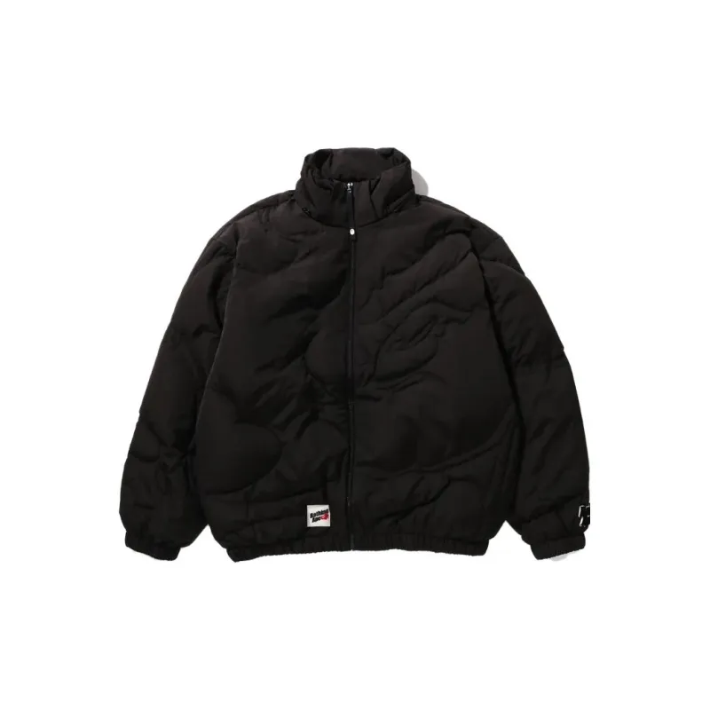 Bape Mega Abc Camo Detachable Hoodie Puffer Down Jacket-1