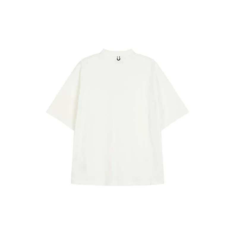 FOSS T-Shirts Unisex Raw White-1