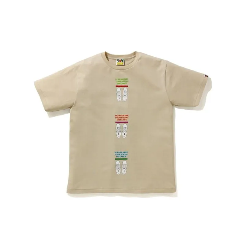 Bape Social Distance Sta Tee-2