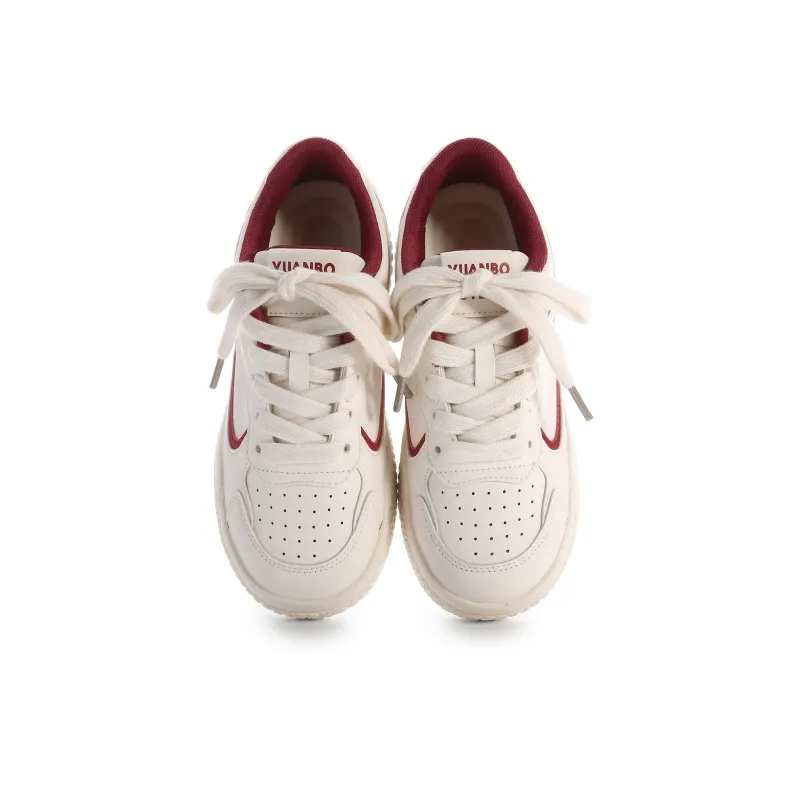 Lovely You Anti-Slip And Wear-Resistant Lightweight Low-Top Skateboard Shoes Women's-7