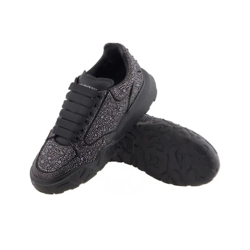 Alexander McQueen Low-Top Casual Shoes Men's Black-4