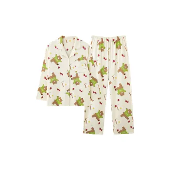 Kerener Pajama Set Women's Apricot