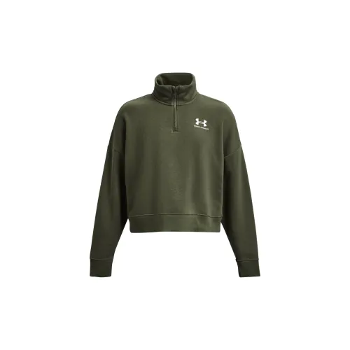 Under Armour Essential Sweatshirts Women's Green