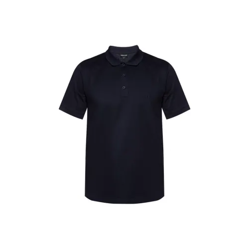 GIORGIO ARMANI Polo Shirts Men Dark Blue