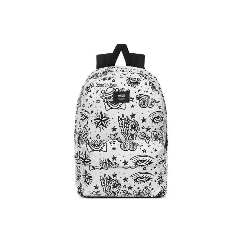 Vans Polyester Backpack Regular Unisex White-0